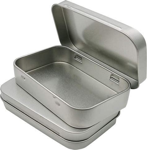 purchase small metal box|small metal container with lid.